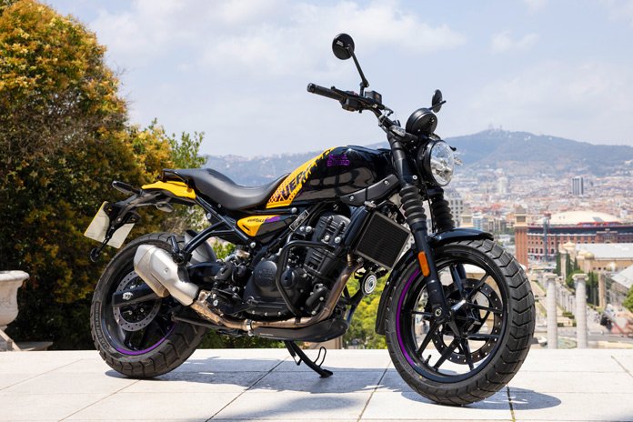 Royal Enfield Guerrilla 450, ficha técnica Guerrilla 450, Royal Enfield roadster, specs Guerrilla 450, precio Guerrilla 450 México, comparación motocicletas urbanas, motor Sherpa 450, navegación TFT Royal Enfield, aventura urbana, moto ligera 450cc.