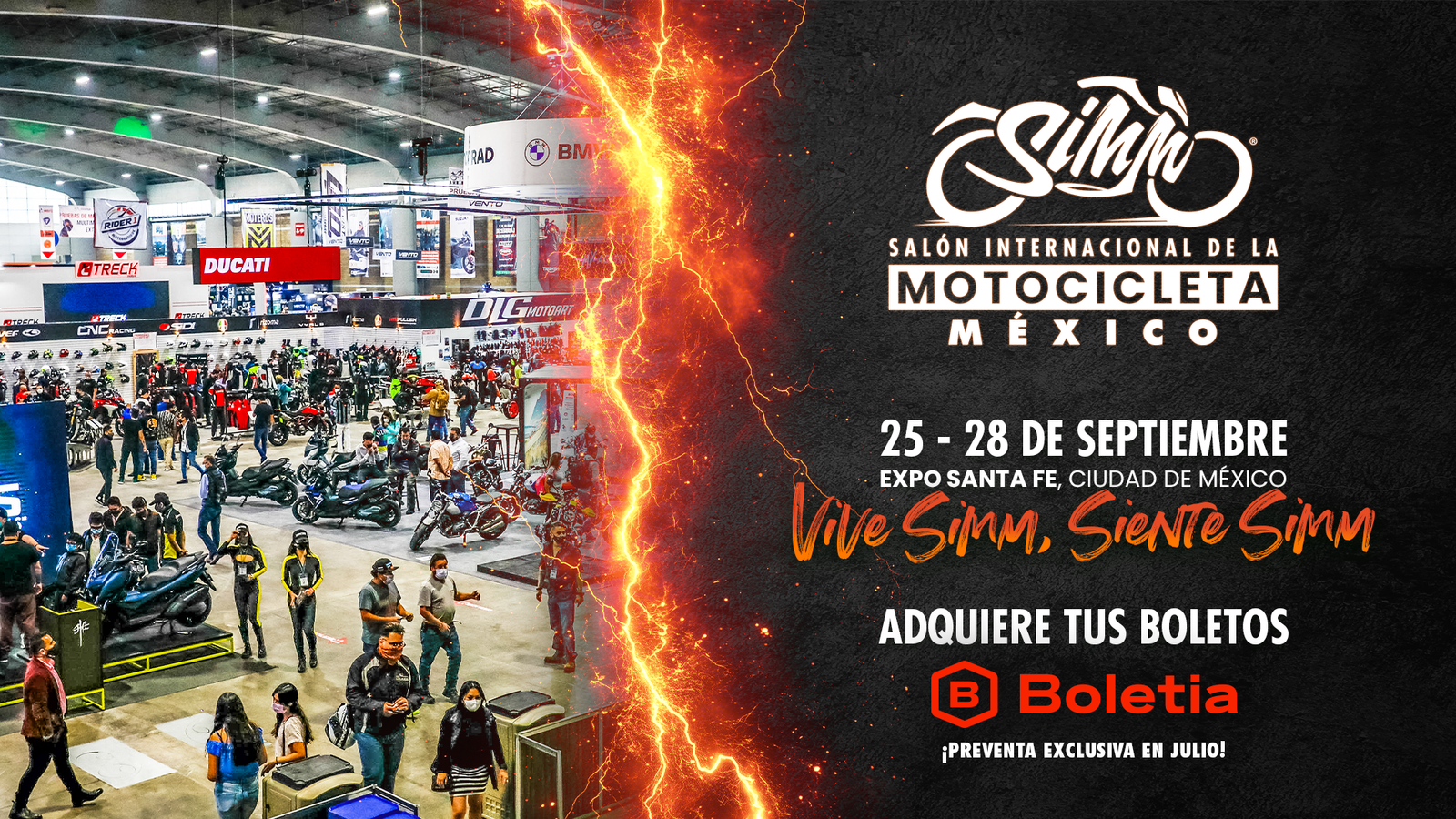 Salón internacional de la motocicleta México SIMM 2025