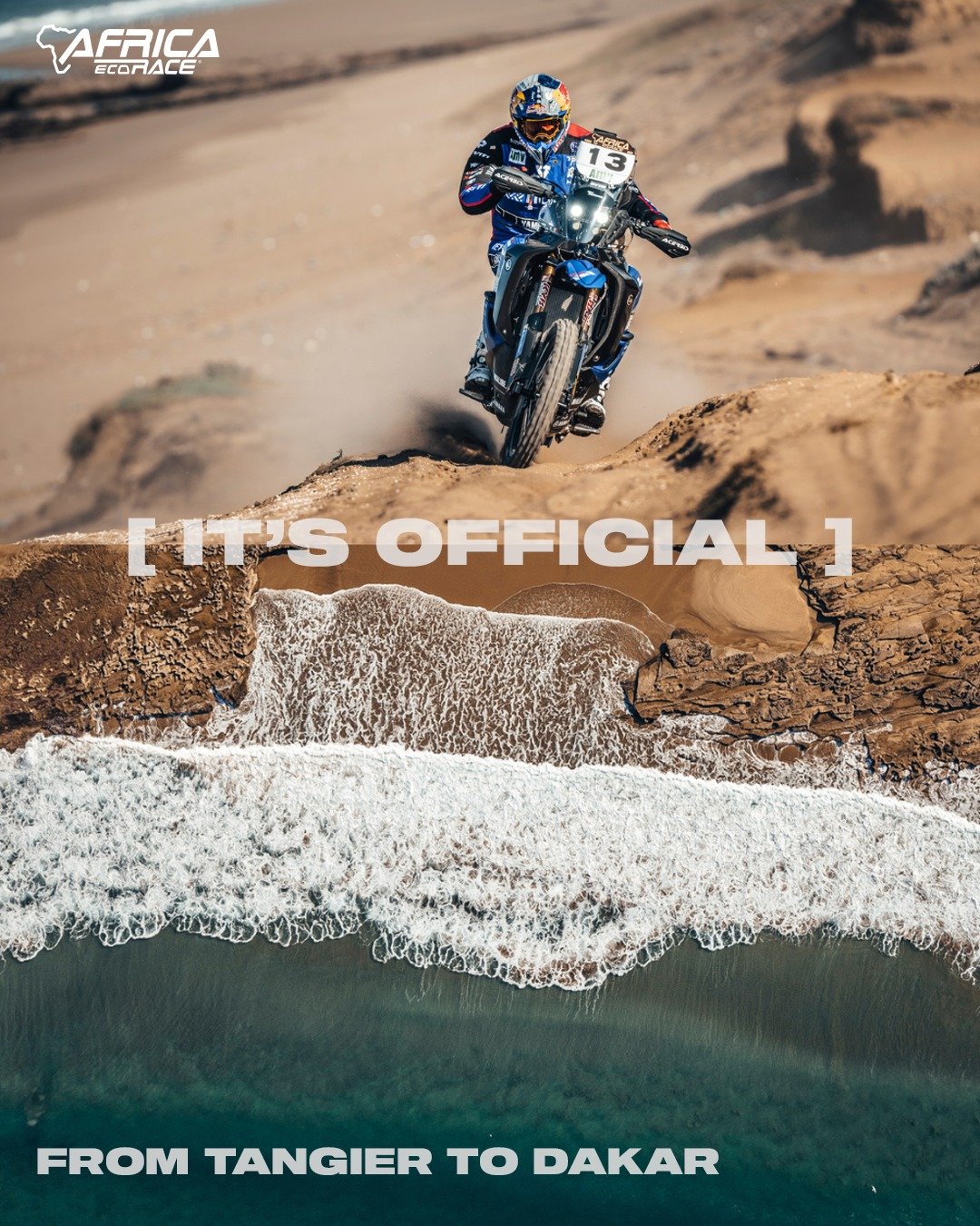 Africa Eco Race 2026, rally África motos, Dakar África 2026, inscripciones Africa Eco Race, Jacopo Cerutti Aprilia, rally raid Marruecos Mauritania Senegal, Africa Eco Race México, motos rally internacional, competencia off-road África, Lake Rose Dakar