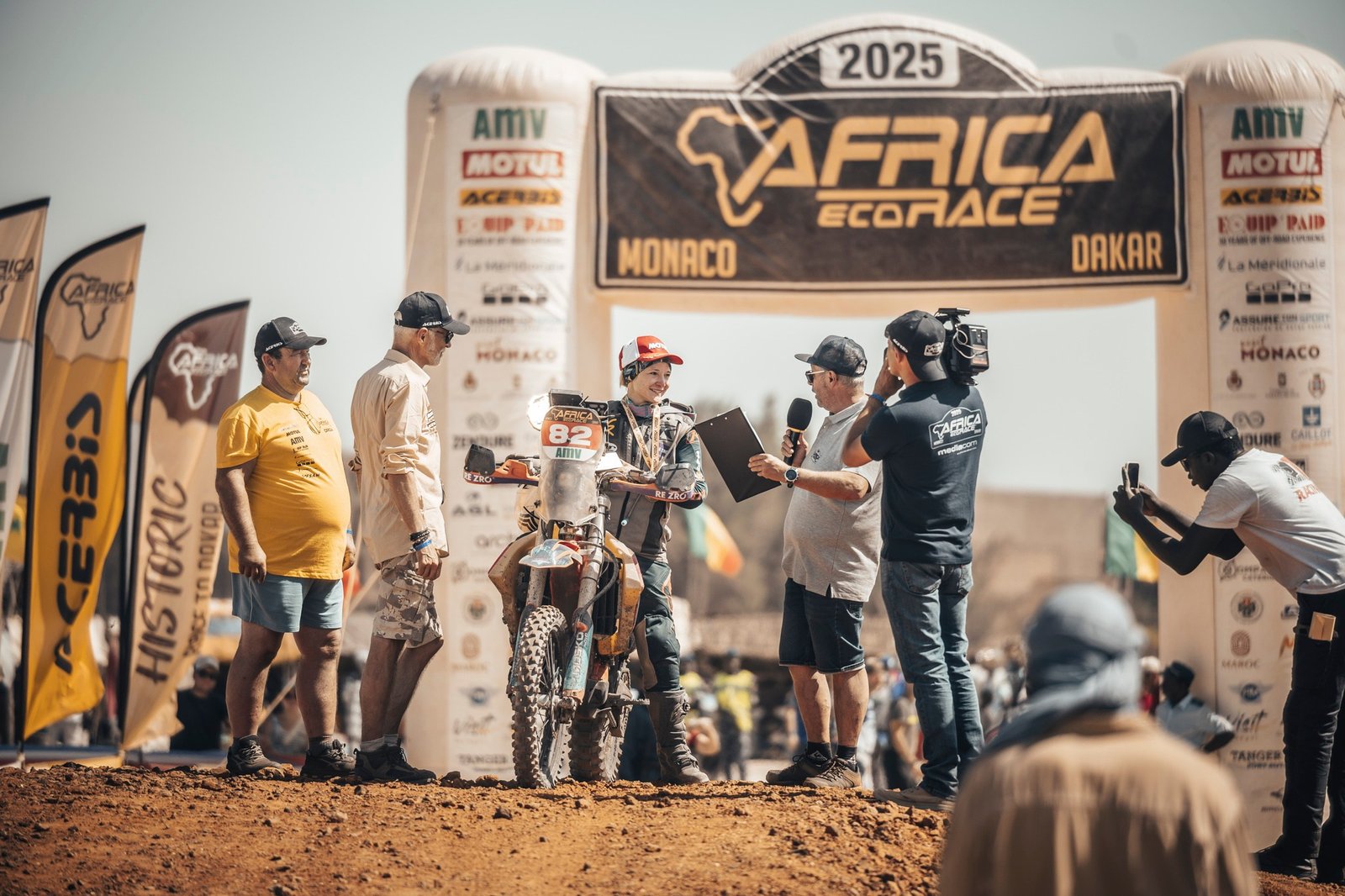 Africa Eco Race 2026, rally África motos, Dakar África 2026, inscripciones Africa Eco Race, Jacopo Cerutti Aprilia, rally raid Marruecos Mauritania Senegal, Africa Eco Race México, motos rally internacional, competencia off-road África, Lake Rose Dakar