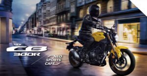 Honda CB300R 2025, ficha técnica CB300R, naked ligera Honda, CB300R precio México, CB300R vs Duke 390, moto café racer 300cc, motor 286cc refrigerado líquido, CB300R ABS, Honda neo sports café, comparativa CB300R Z400, CB300R consumo, CB300R ciudad.