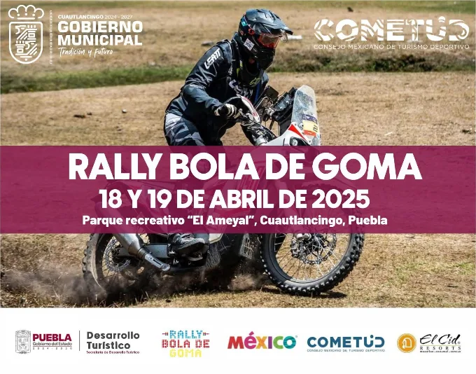 Rally Bola de Goma 2025, enduro México, motociclismo off-road Oaxaca, rally motos México, campeonato enduro nacional, eventos moto México 2025, Sierra Norte Oaxaca enduro, rally Tulancingo Hidalgo, rutas off-road México, motociclismo extremo México